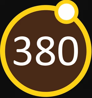 380 grad logo