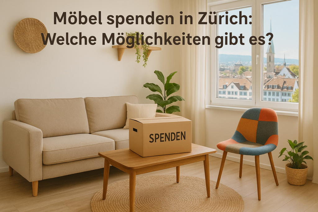 Unterstützung durch Möbelspenden in Zürich